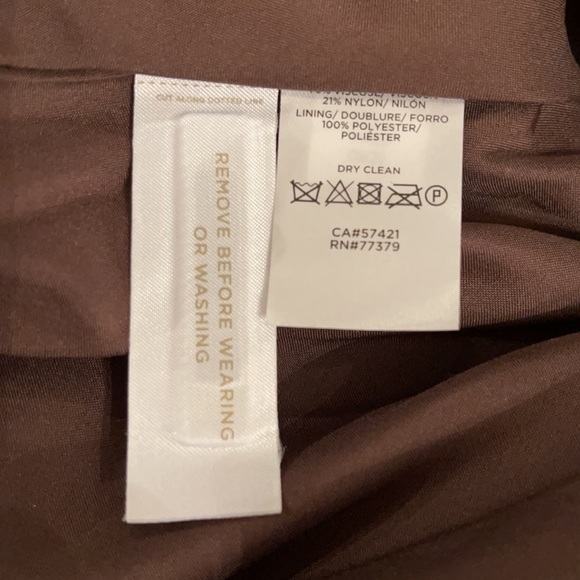 Ann Taylor Petite Velvet Pull On Bias Skirt 553687 - Picture 4 of 7